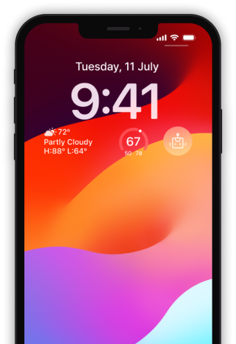 iPhone - Lock Screen Widgets