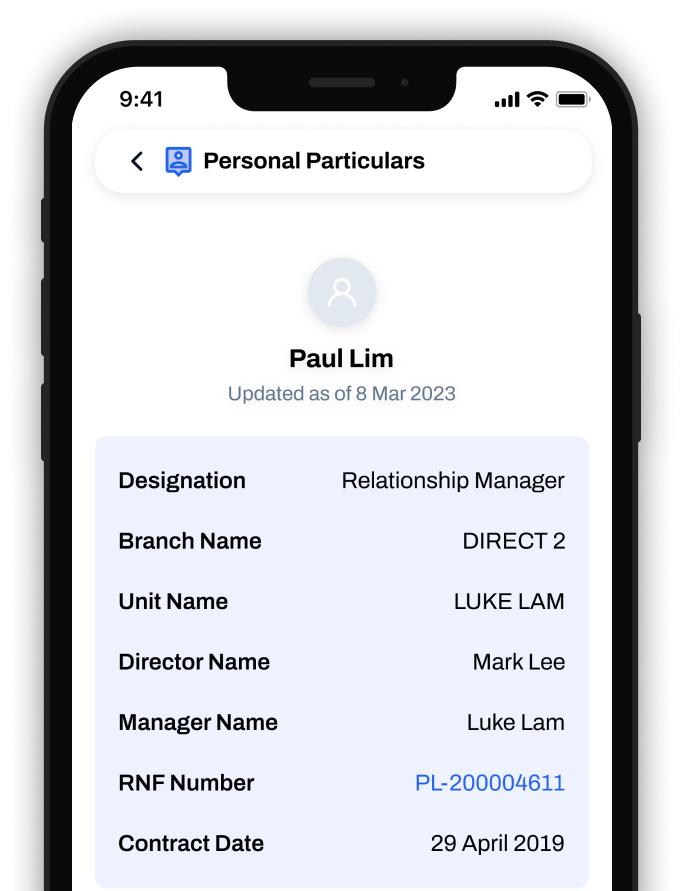 Personal Particulars